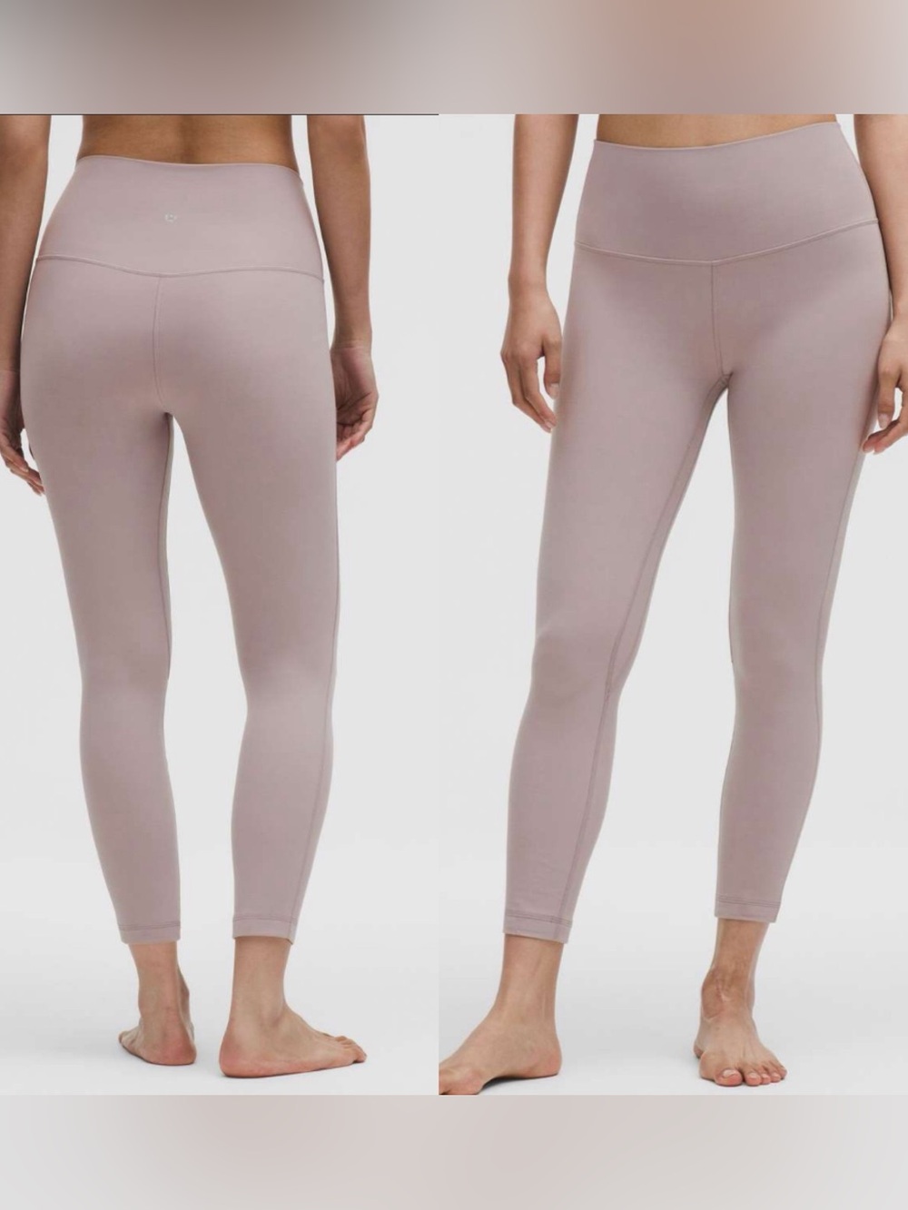 Lululemon Align High-Rise Pant 25" Mauve Grey Size 0